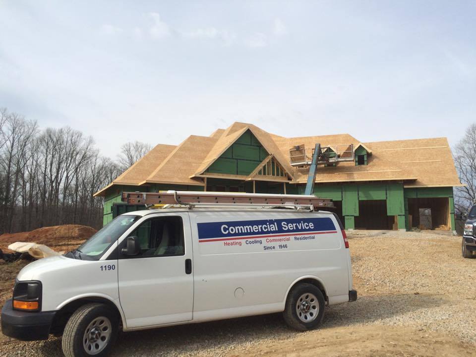 Commercial Service van house construction